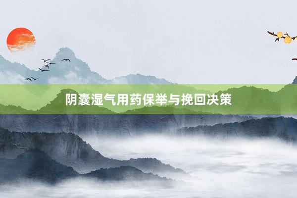 阴囊湿气用药保举与挽回决策